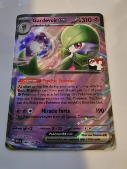 Pokemon Gardevoir EX Stamped Ultra Rare Holo Card 086/198 Prize Pack Series - Image 1