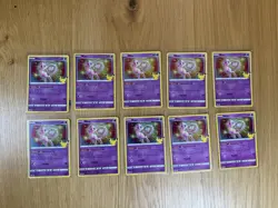 Mew 011/025 Pokemon TCG Celebrations (2021) - NM- Holo Rare Card Lot of 10 - Image 1