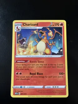 Pokemon TCG: CHARIZARD -#001/015- 2024 McDonald's Promo Cards -NM/MT - Image 1