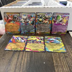 NEW Pokemon Mega Evolutions Double Rare 7 Card Lot - Near Mint! - Image 1