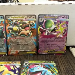 NEW Pokemon Mega Evolutions Double Rare 7 Card Lot - Near Mint! - Image 3