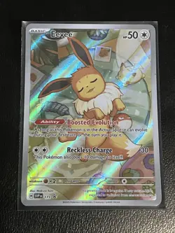 Pokemon TCG: Eevee ~SVP~ *#173* Prismatic Evolutions ETB Promo Card -NM/MT - Image 4
