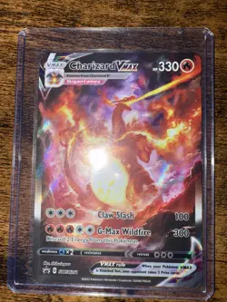 Pokemon TCG Charizard VMAX SWSH261 Sword & Shield Black Star Promo Card NM/M EN - Image 1