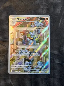 Machoke 177/165 NM Sv: Scarlet & Violet 151 Holo Near Mint Pokemon Card - Image 2