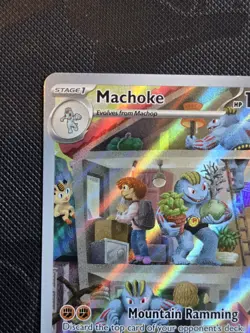 Machoke 177/165 NM Sv: Scarlet & Violet 151 Holo Near Mint Pokemon Card - Image 3