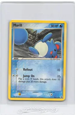 MARILL 76/113 - COMMON - NON-HOLO - Delta Species - 2005 POKMEON CARD - NM - Image 1