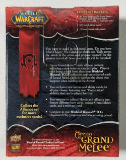 World of Warcraft Trading Card Game: Arena Grand Melee Set of 2 Horde & Alliance - Image 3
