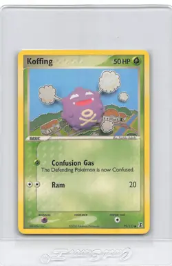 KOFFING 72/113 - COMMON - NON-HOLO - Delta Species - 2005 POKMEON CARD - NM - Image 1