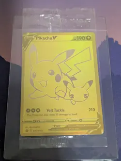 Pikachu V SWSH145 SWSH: Sword & Shield Promo Cards Holo SEALED - Image 1