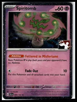 Spiritomb #089/193 Prize Pack Series Cards COSMOS HOLO - Image 1