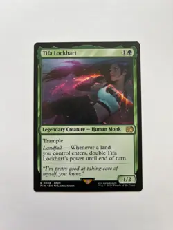 Tifa Lockhart Final Fantasy Regular NM MTG - Image 1