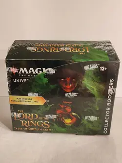 Magic The Gathering Lord of the Rings Collector's Booster Box One Ring Hobbit 195166205038 - Image 1