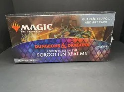MTG Dungeons & Dragons Forgotten Realms Set Booster Box Sealed (30 packs) D&D - Image 1