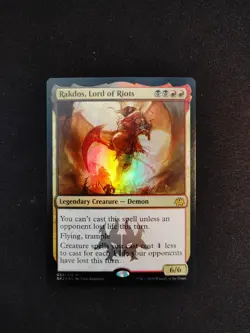 Rakdos, Lord of Riots - FOIL - Magic MTG - Image 1