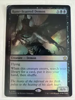 Rune-Scarred Demon Foundations Foil - Image 1