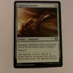Lightning Greaves Commander Masters Regular - Image 1