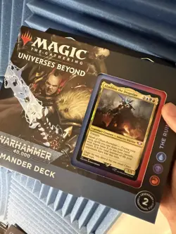 Magic MTG Warhammer 40,000 Commander Deck Set Of 4 - New in sealed boxes - Image 3