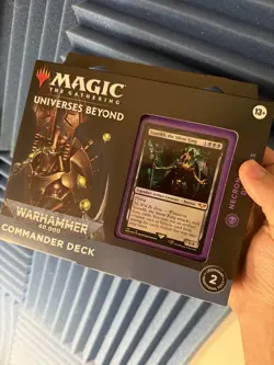 Magic MTG Warhammer 40,000 Commander Deck Set Of 4 - New in sealed boxes - Image 4