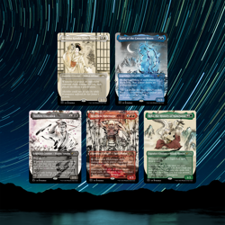 MTG Secret Lair Kamigawa Ink [UPick Foil/Reg] Factory Sealed SLD Out Of Time - Image 1