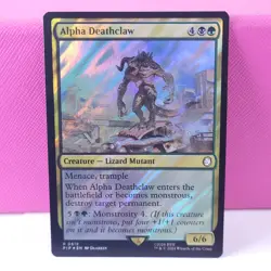 [1x] Alpha Deathclaw - Surge Foil Near Mint, English Universes Beyond: Fallout M - Image 1