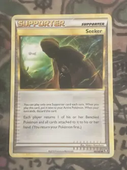 Pokemon Seeker Uncommon Non-Holo Card 88/102 Triumphant 2010 - Image 1