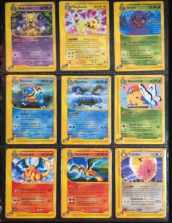 Complete Expedition Non-Holo Set 33-165 Pokemon Cards Rare/Uncommon/Common 2002 - Image 1