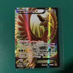 NM Ho-Oh EX (Full Art) 121/122 Ultra Rare XY - BREAKpoint Pokemon TCG - Image 1