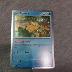 Pokemon TCG Psyduck MEP 007 Mega Evolution Pokemon Blister Promo - Image 1