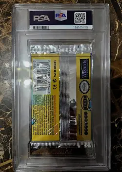 1999 Pokemon Blastoise Base Set Booster Pack THICK FONT PSA 9 Unlimited!! - Image 2