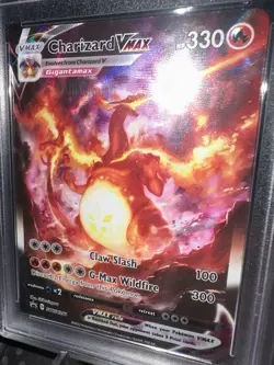 Pokemon TCG Charizard VMAX SWSH261 Black Star Promo PSA 8 - Image 2