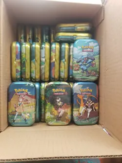 50X Pokemon Tcg EMPTY mini Tins Bulk Lot - Image 2