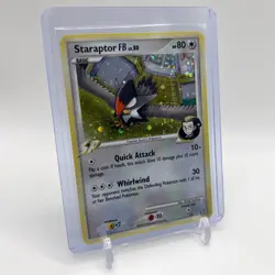 Pokemon TCG Staraptor FB Holo Rare - 11/147 Platinum Supreme Victors 2009 (LP) - Image 1