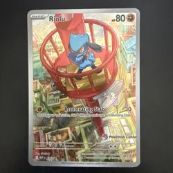 Riolu Pokemon Center Edition 010 Mega Evolution ETB Promo - (STAMPED) - Image 1