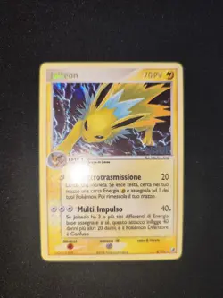 Carta Pokemon PSA JOLTEON # 8/115 PROMO STAMPED Set EX FORZE SEGRETE ITA 2006 EX - Image 1