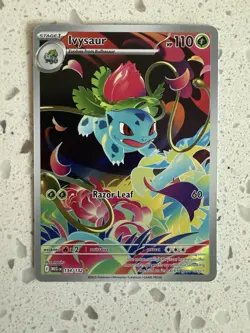 Pokemon TCG Mega evolution Ivysaur 134/132 Special Illustration rare English - Image 1