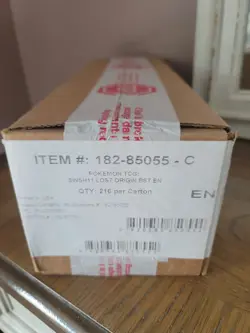Pokemon Lost Origins Booster Box Case Sealed - Image 1