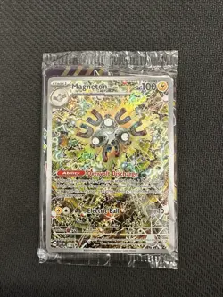 2024 Pokemon SVP Black Star 159 Promo Magneton Seal Package English - Image 1