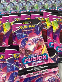 X36 Pokemon Fusion Strike Sleeved Booster Packs NEW FACTORY SEALED - Image 2