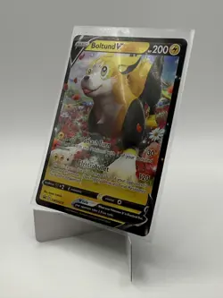 Boltund V Full Art Black Star Promo Holo Rare #SWSH219 Pokemon 2022 TCG - Image 4