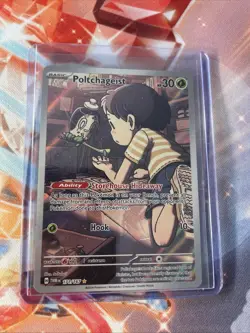Poltchageist Holo Illustration Rare Pokemon TCG Twilight Masquerade 171/167 - Image 1