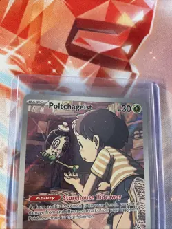 Poltchageist Holo Illustration Rare Pokemon TCG Twilight Masquerade 171/167 - Image 3
