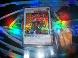 Crimson Blader 1st Edition Quarter Century Secret Rare RA04-EN161 Yu-Gi-Oh! - Image 1