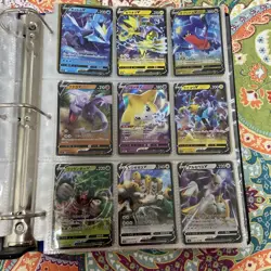 Pokemon Card Binder Collection 50 Cards - Image 1