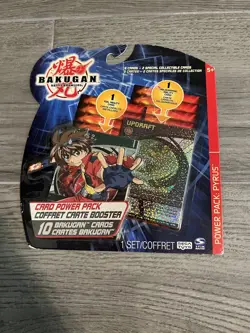 Bakugan Battle Brawlers 10 Card Power Pack Pyrus Series 1 Updraft - Image 1