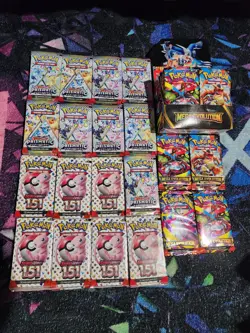 Pokemon Cards Bulk Lot. Common, Rare, Reverse, Holo Into Original Packs W/GIFT🎁 - Image 1