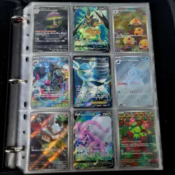 Huge Binder Collection Lot of 170+ Pokemon Cards Mixed EX SV Holo Full Art LP/NM - Image 1