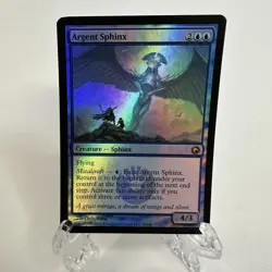 Argent Sphinx Foil Rare Scars of Mirrodin Magic the Gathering MTG Card NM - Image 1
