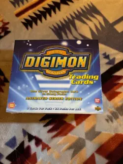 1999 Upper Deck Digimon Sealed Booster Box (Gold Prism Cards Possible)- Series 1 - Image 1