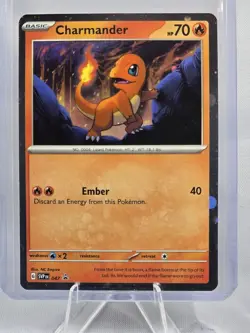 Charmander - 047 (Cosmos Holo) 047 Sv: Scarlet & Violet Promo Cards Holo - Image 1