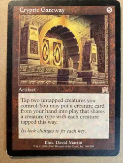 MTG 1x Cryptic Gateway Onslaught Legacy Magic the Gathering Card x1 HP - Image 1